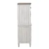 Liberty Furniture 824-BR41 Heartland - 5 Drawer Chest - Antique White / Tobacco Tops