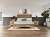 Riverside Furniture 91099 Riverside Furniture 91099 Davie - Wood 3 Drawer Nightstand - Light Brown