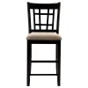 CoasterEveryday 105279 Lavon - Wood Counter Chair (Set of 2) - Tan / Espresso