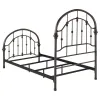 CoasterEssence 300407T Rowan - Metal Twin Open Frame Bed - Dark Bronze