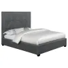 CoasterElevations 315900Q Bowfield - Upholstered Queen Panel Bed - Charcoal