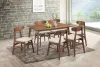 New Classic 40-331N-D6C New Classic 40-331N-D6C Morocco - 7 Piece Dining Room Set (Rectangle Dining Table & 6 Chairs) - Natural