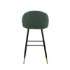 New Classic SAF199-BS-FGR New Classic SAF199-BS-FGR Oliver - Vegan Leather Bar Chair (Set of 2) - Green