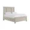 Intercon CR-BR-9765QS-WSL-C Intercon CR-BR-9765QS-WSL-C Carlson - Queen Storage Bed - Washed Linen