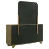 Coaster Fine Furniture 224273M Amsbury - 6-Drawer Dresser And Mirror - Nutmeg