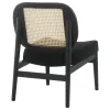 Coaster Fine Furniture 900620 Rayo - Rattan Cane Back Accent Chair With Padded Seat - Black
