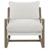 Coaster Fine Furniture 907509 Geneva - Boucle Upholstered Wood Arm Accent Chair - Sand