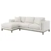 Coaster Fine Furniture 551777 Geneva - Boucle Upholstered Sectional Chaise Sofa - Sand