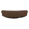 Liberty Furniture 7016CN-UPH-6PCSEC Collins - 6 Piece Sectional - York Chestnut