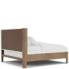 Riverside Furniture 42570-42571-42572 Jaxon - Queen Upholstered Bed - Casual Mink