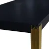 New Classic 40-2034-D4C Empire - Table With 4 Chairs - Black