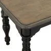 Liberty Furniture 244B-CD-3DLS Liberty Furniture 244B-CD-3DLS Magnolia Manor - 3 Piece Drop Leaf Set - Weathered Bark & Antique Black