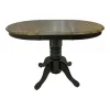 Liberty Furniture 186B-T4278 Liberty Furniture 186B-T4278 Carolina Crossing - Leg Table - Black / Antique Honey