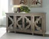 Ashley Furniture A4000037 Fossil Ridge - Accent Cabinet - Gray