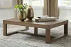 Ashley Furniture T471-1 Cariton - Rectangular Cocktail Table - Gray