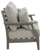 Ashley Furniture P802-835 Visola - Loveseat w/Cushion - Gray