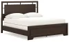 Ashley Furniture B441/31/36/82/94 Ashley Furniture B441/31/36/82/94 Covetown - 4 Pc. - Dresser, Mirror, California King Panel Bed - Dark Brown