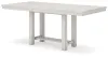 Ashley Furniture D642/32/124(3)/09/60 Ashley Furniture D642/32/124(3)/09/60 Robbinsdale - 9 Pc. - Rectangular Counter Height Dining Extension Table, 6 Barstools, Bench, Server - Antique White