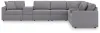 Ashley Furniture 92104S11 Ashley Furniture 92104S11 Modmax - 8-Piece Sectional With Storage Consoles - Granite