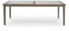 Ashley Furniture P701-625 Rainier Ranch - Rectangle Dining Table With Umbrella Option - Brown / Beige
