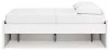 Ashley Furniture EB9630B9 Ashley Furniture EB9630B9 Onita - Full Platform Bed With 1 Side Storage - White