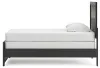 Ashley Furniture PCB1118B8 Ashley Furniture PCB1118B8 Broachmyn - Twin Panel Bed - Black / Gray