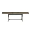 Liberty Furniture 652-DR-TRS Farmhouse Reimagined - Trestle Table - Antique White / Chestnut Tops