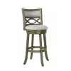 New Classic S1128-BS-FG New Classic S1128-BS-FG Manchester - Bar Stool - Antique Gray - Fabric