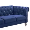 New Classic UKD13-30-BLUC New Classic UKD13-30-BLUC Emma Crystal - Sofa - Royal Blue