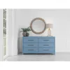 Riverside Furniture 30762 Rosalie - Round Mirror - Natural