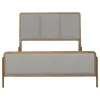 CoasterElevations 224301Q Arini - Upholstered Queen Panel Bed Sand - Wash And Gray