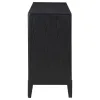 Coaster Fine Furniture 108235 Brookmead - 4 Door Sideboard Buffet Storage Cabinet - Black