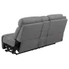 CoasterEssence 600370B1 Higgins - Upholstered LAF Power Loveseat - Gray