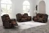 New Classic 20-7005-3NP New Classic 20-7005-3NP Nikko - Manual 3 Piece Sofa & Loveseat & Recliner - Brown