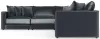 Jackson Furniture Industries 2245/36/31/59/37/6-23 Jackson Furniture Industries 2245/36/31/59/37/6-23 Remington - 6 Piece Modular Sectional - Slate