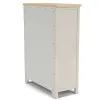 Riverside Furniture 79465 Glenndale - Five Drawer Chest - Aged White / Wheat