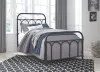 Ashley Furniture B280-671 Ashley Furniture B280-671 Nashburg - Twin Metal HDBD/Ftbd/Rails - Black