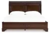 Ashley Furniture B716B2 Trellington - King Sleigh Storage Bed - Brown