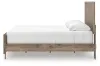 Ashley Furniture PCB2260B6 Ashley Furniture PCB2260B6 Rusticott - King Panel Bed - Brown