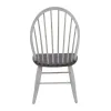 Liberty Furniture 139WH-C1000S Farmhouse - Windsor Back Side Chair - Two Tone White / Wood Tone
