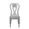Liberty Furniture 244-DR-5PDS Magnolia Manor - 5 Piece Pedestal Table Set - Antique White & Weathered Bark