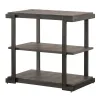 Liberty Furniture 960-OT-O3PCS Modern View - 3 Piece Table Set (1 Oval Cocktail Table 2 End Tables) - Gauntlet Gray