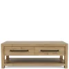 Riverside Furniture 91002 Davie - Rectangular Cocktail Table - Light Brown