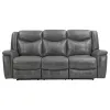 CoasterEveryday 650354-S2 Conrad - 2 Piece Upholstered Padded Arm Motion Sofa Set - Gray