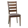 Intercon KA-CH-669L-RAI-RTA Intercon KA-CH-669L-RAI-RTA Kona - Ladder Chair - Raisin