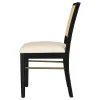 Coaster Fine Furniture 108932BLK Arini - Rattan Cane Dining Side Chair (Set of 2) - Black