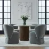 Liberty Furniture 730-ADC90-SP Liberty Furniture 730-ADC90-SP Accent Dining - Dining Chair With Casters Accent - Dark Gray