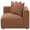 CoasterElevations 551592 Jennifer - Upholstered Corner Chair - Terracotta
