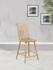 Coaster Fine Furniture 122509 Andrews - Windsor Counter Height Dining Side Chair (Set of 2) - Light Ash