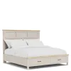 Riverside Furniture 79470-79473-79474 Glenndale - Queen Storage Bed - Aged White